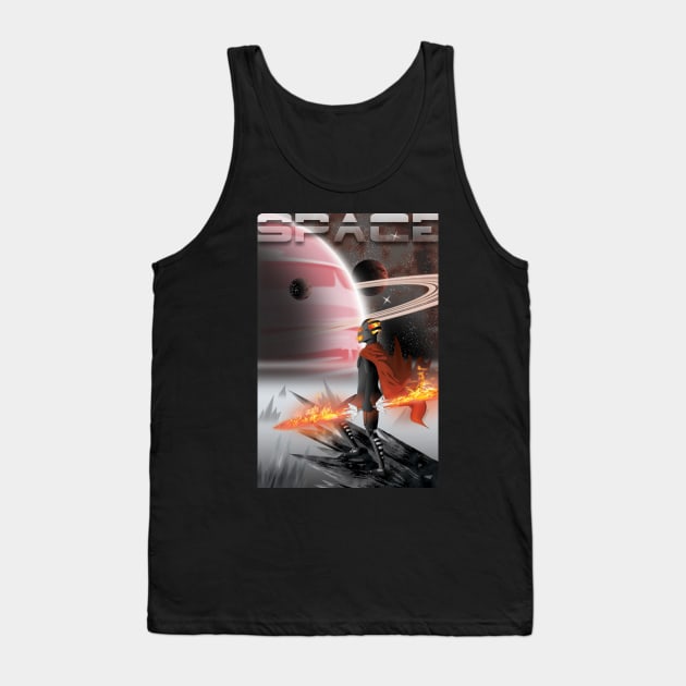 Space Tank Top by kostjuk